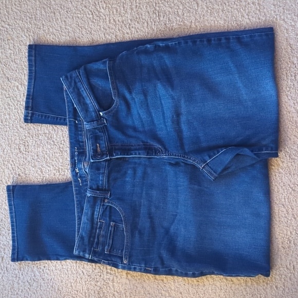 Chico's Platinum The Boyfriend Ankle Jeans Size 10 - Picture 1 of 9